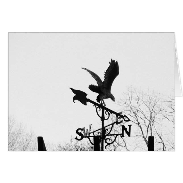 Öron och pilar hälsningskort (Framsidan Horizontal)