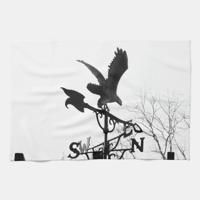 Öron och pilar kökshandduk (Horisontell)