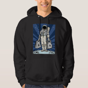 Öron till Måne ETH Space Man Merch Hoodie