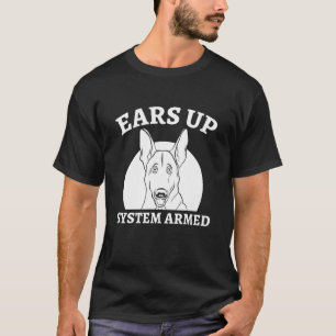 Öron Up System Arde German Sheprherd T Shirt
