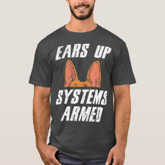 Öron Up Systems Armed German Shepherd K9 Police T Shirt