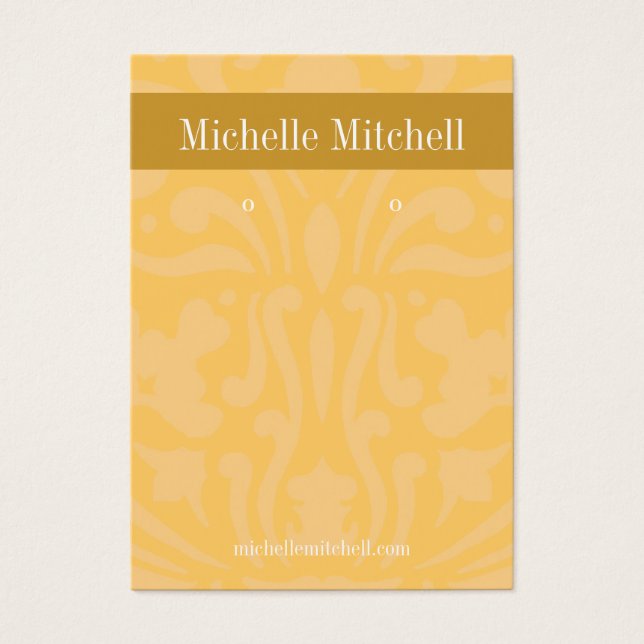 Öroninnehavare - Affärskort |sdmskpch Visitkort (Framsidan)