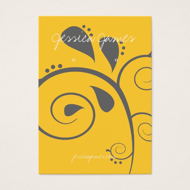 Öroninnehavare - Affärskort |Sworldyl Visitkort (Framsidan)