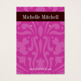 Öroninnehavare - Affärskortets lila Visitkort