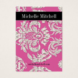 Öroninnehavare - Affärskortets Rosa Visitkort