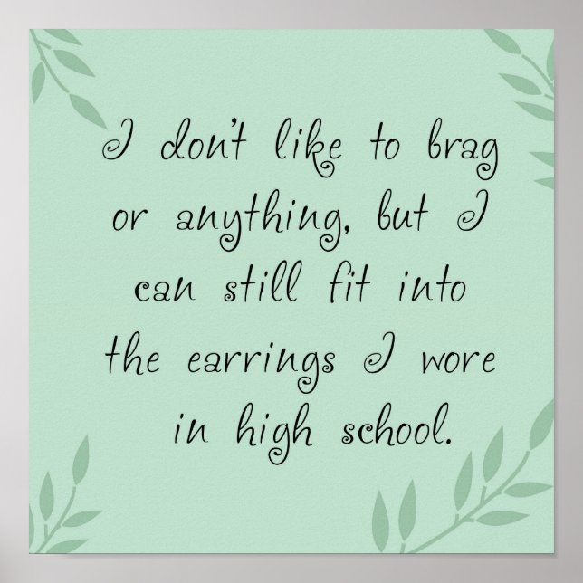 Öronkläder Poster (Framsidan)