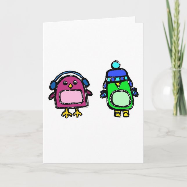 Öronskydd och Mittens pingvinglad helg (Framsida)