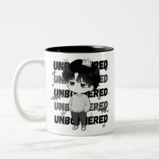 Orooade Kron Relaterbar Chibi Grafisk Illustration Två-Tonad Mugg