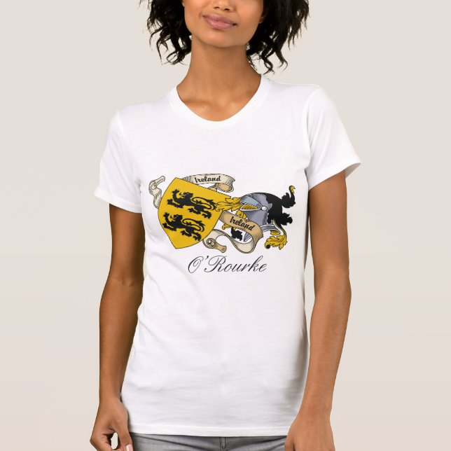 O'Rourke familjvapensköld Tee (Framsida)