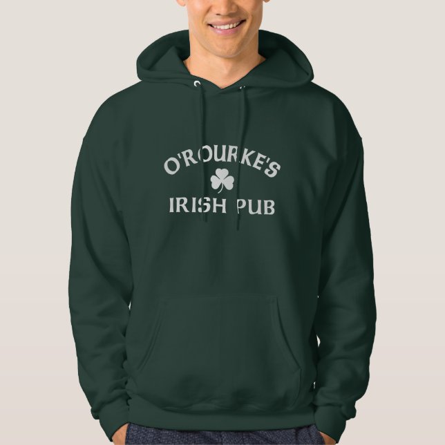 O'Rourke's Irish Pub Hoodie (Framsida)