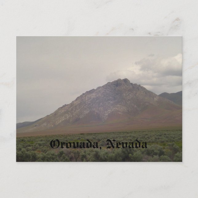 Orovada, Nevada Vykort (Framsida)
