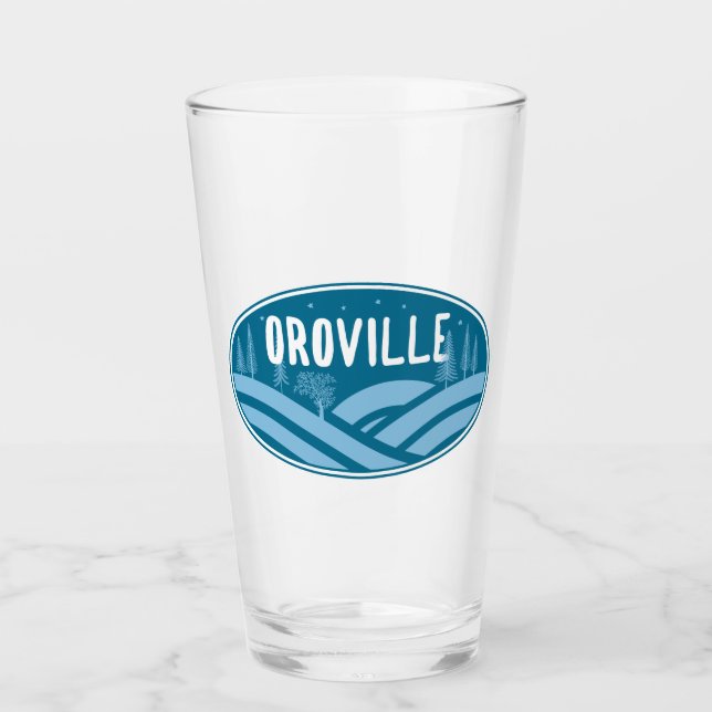 Oroville California Outdoor Glaskopp (Framsida)