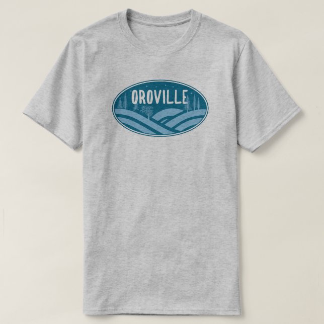 Oroville California Outdoor T Shirt (Design framsida)