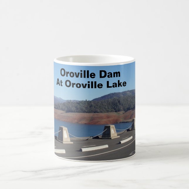 Oroville Dam Hett Beverage Mugg (Center)