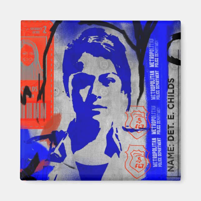 Orphan Black | Beth Barn Silhouette Magnet (Framsidan)