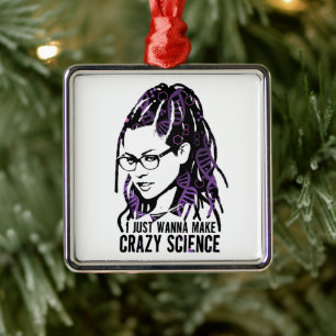 Orphan Black  Cosima - Crazy Science Julgransprydnad Metall