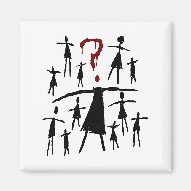 Orphan Black | Helena - Clone Sketch Magnet (Framsidan)