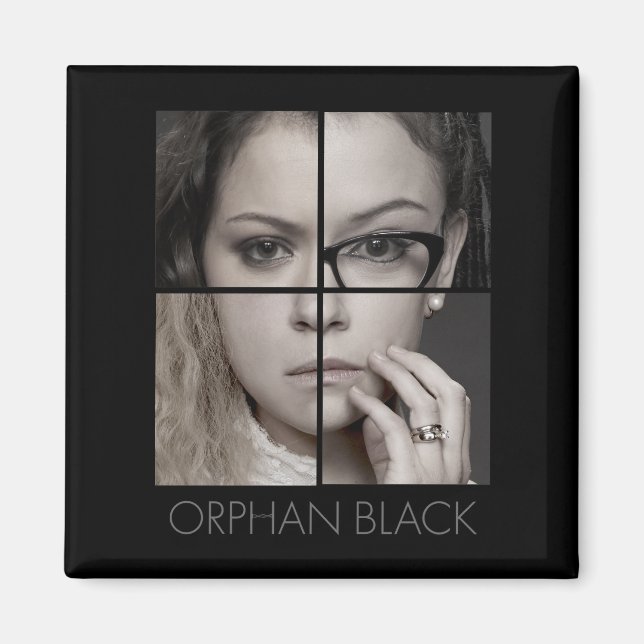 Orphan Black | Klonkollage Magnet (Framsidan)
