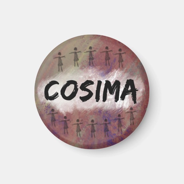 Orphan Black magnet - Cosima (Framsidan)