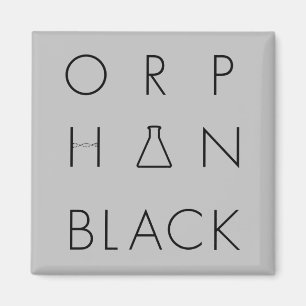 Orphan Black Rutnät för Logotyp Magnet