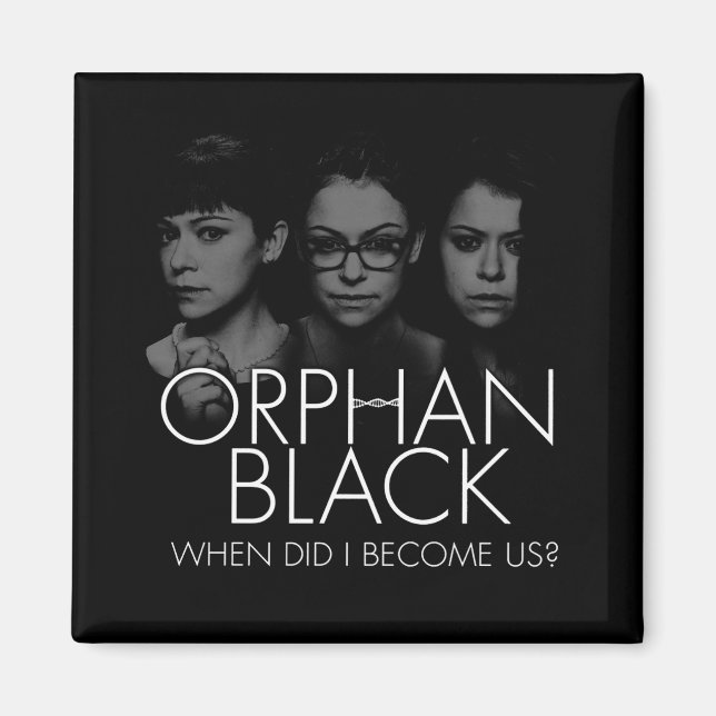 Orphan Black | Tre Sestras Silhouette Magnet (Framsidan)