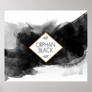 Orphan Black Watercolor Poster