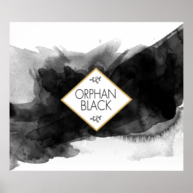 Orphan Black Watercolor Poster (Framsidan)