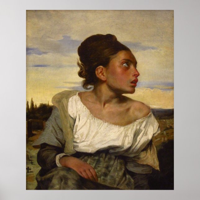 Orphan Girl at the Cemetery Poster (Framsidan)