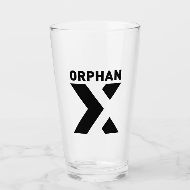 Orphan X Tumblerglas Glaskopp (Framsida)