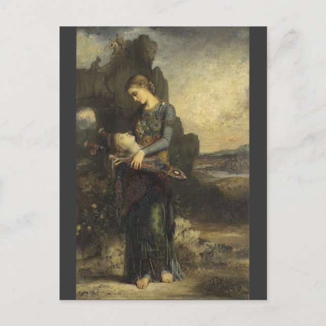 Orpheus av Gustave Moreau Vykort (Framsida)