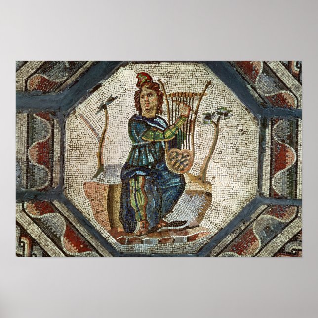 Orpheus Charming the Animals Poster (Framsidan)