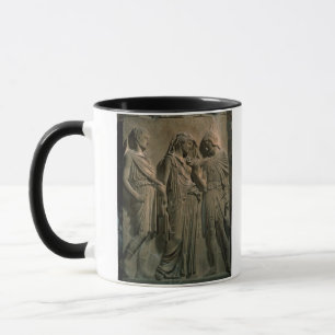 Orpheus, Eurydice och Hermes (marmor) Mugg