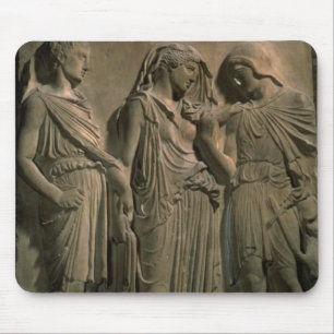 Orpheus, Eurydice och Hermes (marmor) Musmatta