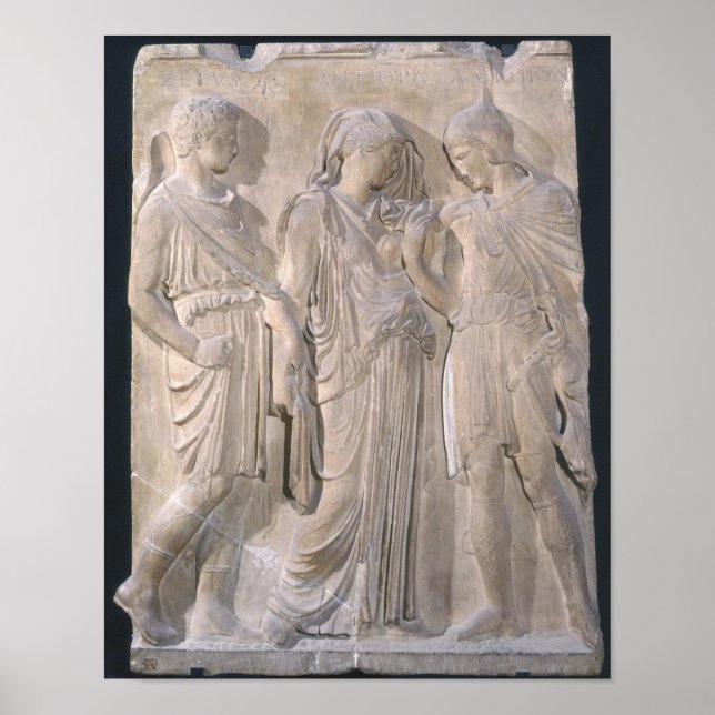 Orpheus, Eurydice och Hermes Poster (Framsidan)