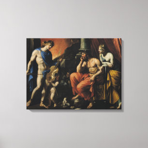 Orpheus för Pluto och Persephone Canvastryck