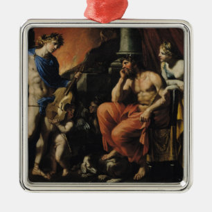 Orpheus för Pluto och Persephone Julgransprydnad Metall