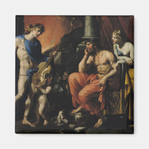 Orpheus för Pluto och Persephone Magnet