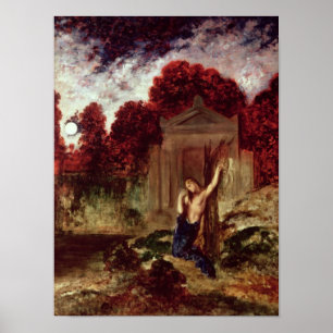 Orpheus Grav vid Eurydice Poster