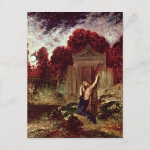 Orpheus Grav vid Eurydice Vykort