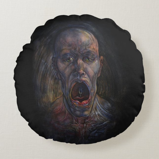 Orpheus i Dekorativ kudde under världsrundan (Framsidan)