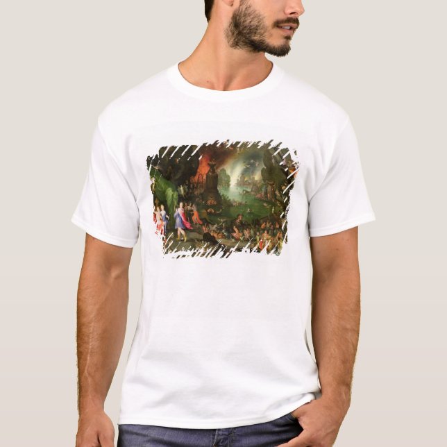 Orpheus med en harpa som leker till Pluto Tee (Framsida)