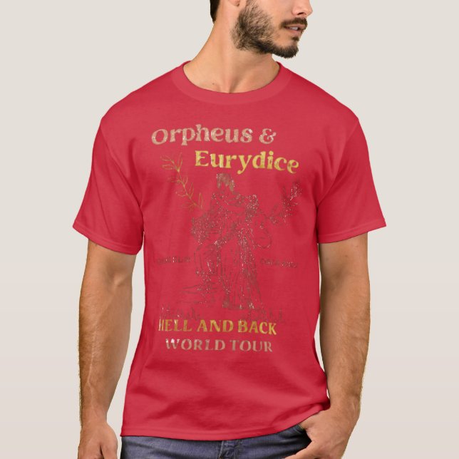 Orpheus Och Eurydice Lärare T Shirt (Framsida)