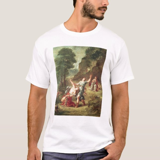 Orpheus och Eurydice, vår T Shirt (Framsida)