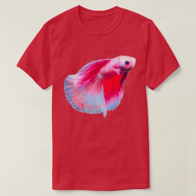 Orpheus Rosa Orchid Betta T Shirt (Design framsida)