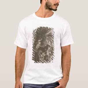 Orpheus som tillbaka leder Eurydice ut ur helvete, Tee