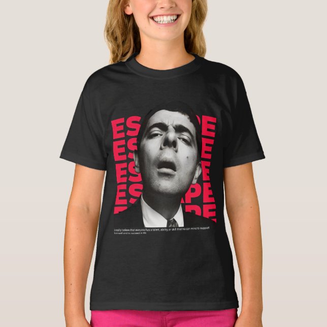 Orphic Bean Escape Design T Shirt (Framsida)