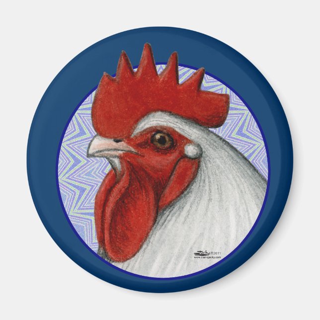 Orpington-huvudcirkel Magnet (Framsidan)