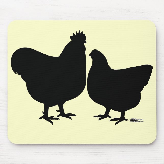 Orpington Silhouette Musmatta (Framsidan)