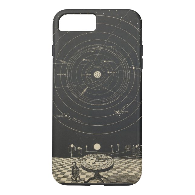 Orrery sol- system Case-Mate iPhone skal (Baksida)
