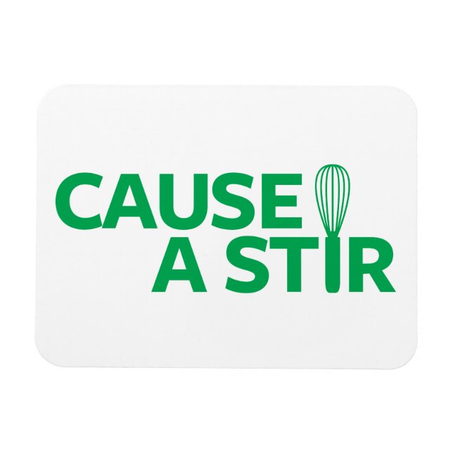 Orsak till en Stir Magnet (Horisontell)